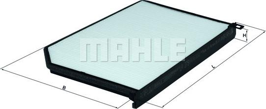 MAHLE LA379 - Filtrs, Salona telpas