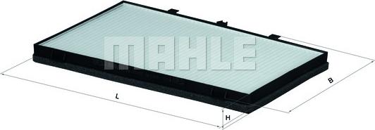 MAHLE LA243 - Filtrs, Salona telpas