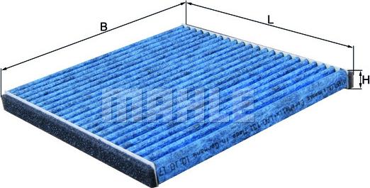 MAHLE LAO131 - Filtrs, Salona telpas