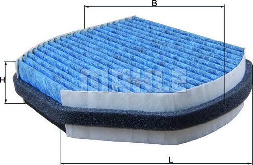MAHLE LAO37 - Filtrs, Salona telpas