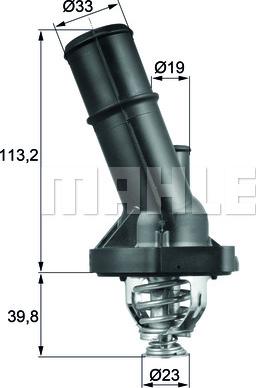 MAHLE TI 202 90 - Termostats
