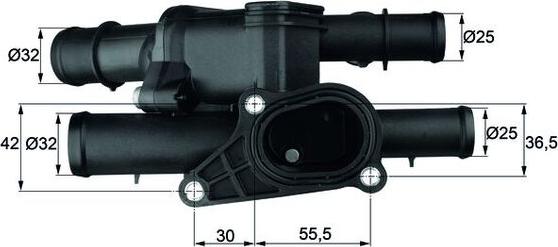 MAHLE TM 1 105 - Termostats