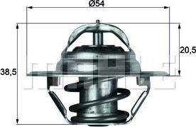 MAHLE TX379D - Termostats, Dzesēšanas šķidrums