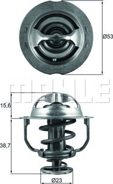 MAHLE TX 200 90D - Termostats