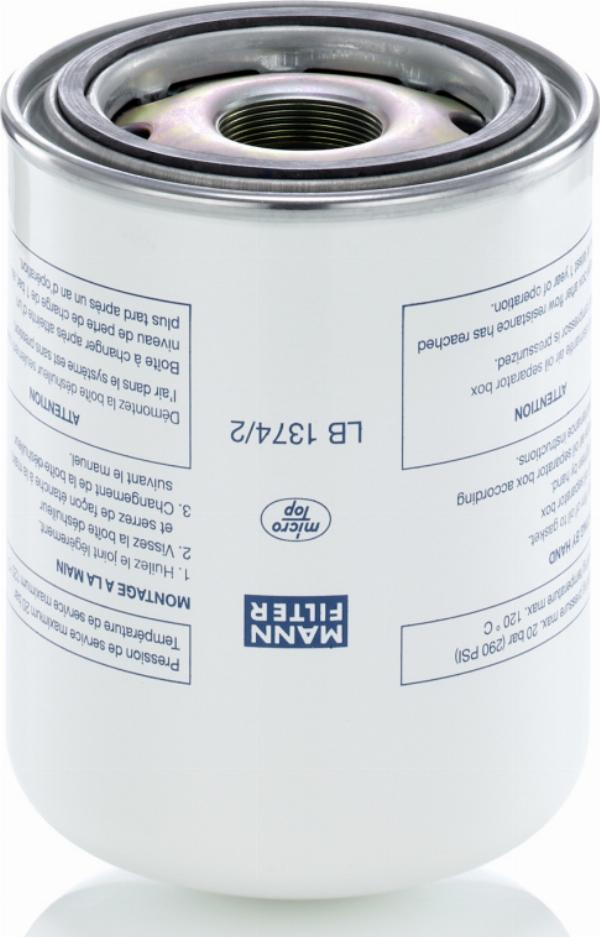 Mann-Filter LB 1374/2 - Filtrs, Saspiestā