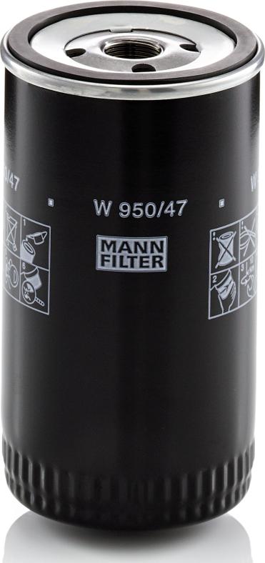 Mann-Filter W 950/47 - Eļļas filtrs