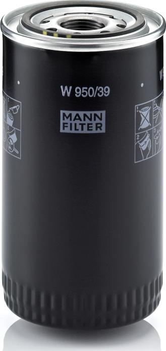 Mann-Filter W 950/39 - Eļļas filtrs