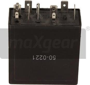 Maxgear 50-0221 - Relejs, Stiklu mazgāšanas