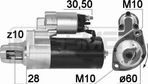 Messmer 220949A - Starteris