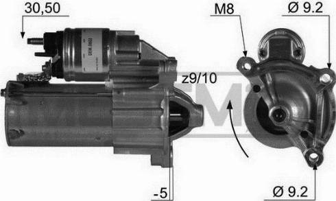 Messmer 220012A - Starteris