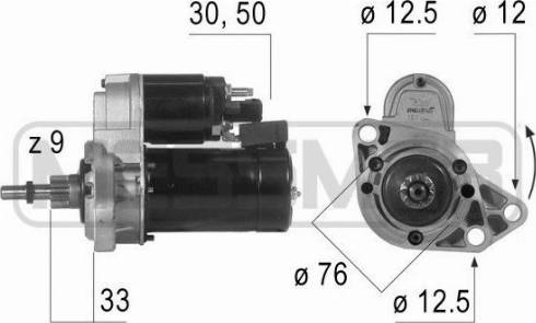 Messmer 220190A - Starteris