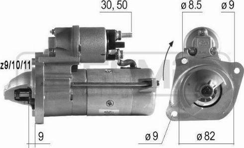 Messmer 220149A - Starteris
