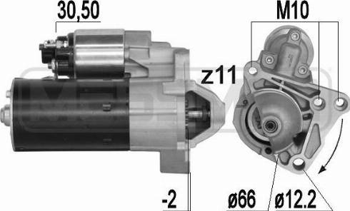 Messmer 220882A - Starteris