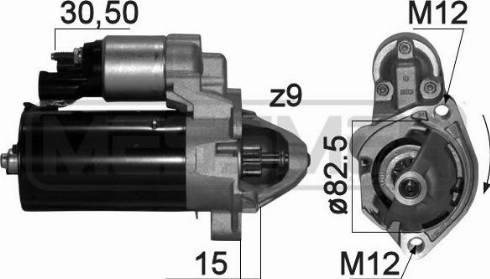Messmer 220870A - Starteris