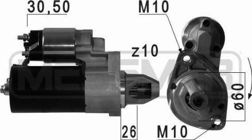 Messmer 220709A - Starteris