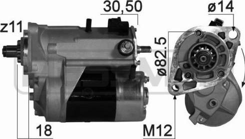 Messmer 220789A - Starteris