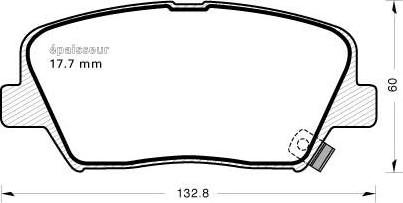Zimmermann 25757.175.2 - Bremžu