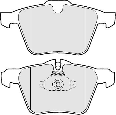 Blue Print ADJ134202 - Bremžu uzliku
