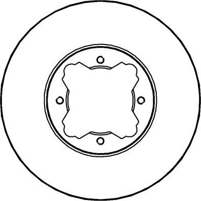 Blue Print ADH24339 - Bremžu diski