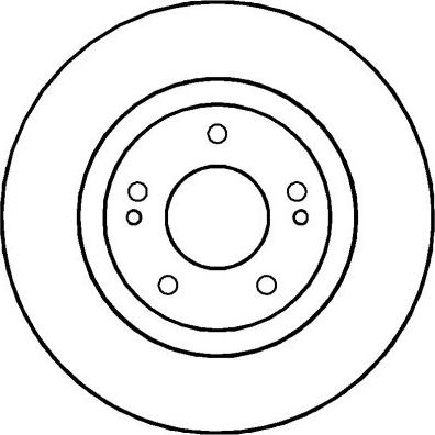 Blue Print ADC44386 - Bremžu diski