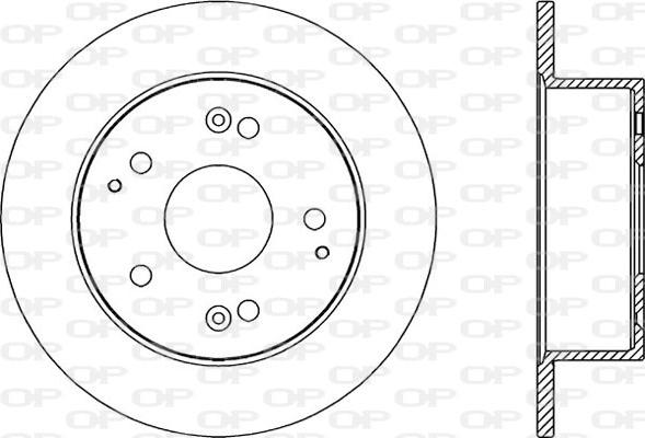 BOSCH 0986479V39 - Bremžu diski