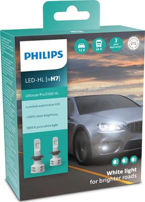 PHILIPS 11972U51X2 - Kvēlspuldze, Tālās gaismas