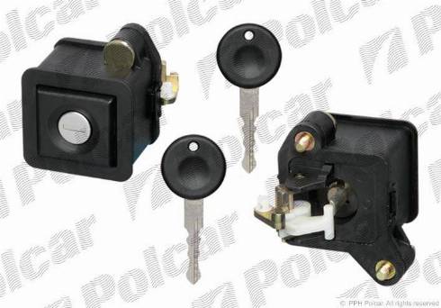 Polcar 9546Z-15 - Aizmugurējo durvju slēdzene