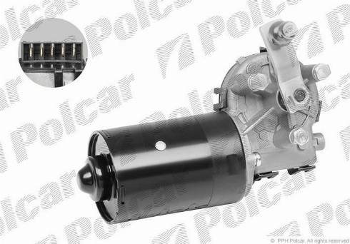 Polcar 9548SWP1 - Stikla tīrītāju motors