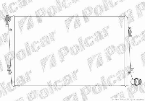 Polcar 955508-1 - Radiators, Motora dzesēšanas