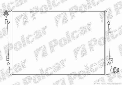 Polcar 955508-2 - Radiators, Motora dzesēšanas