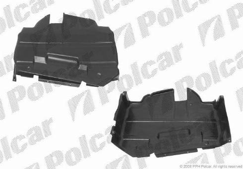 Polcar 955034-6 - Motora telpas izolācija