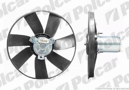 Polcar 953823U3 - Ventilators, Motora dzesēšanas