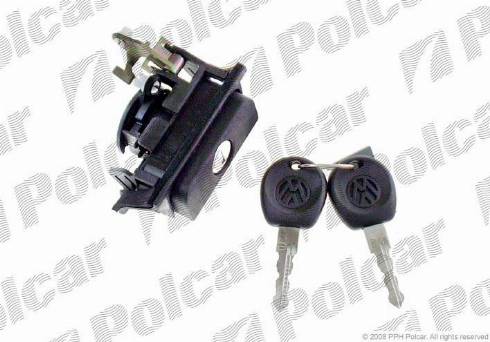 Polcar 9538Z-15 - Aizmugurējo durvju slēdzene