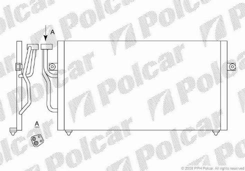 Polcar 9040K8C2 - Kondensators, Gaisa kond