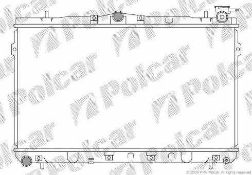 Polcar 401108-1 - Radiators, Motora dzesēšanas