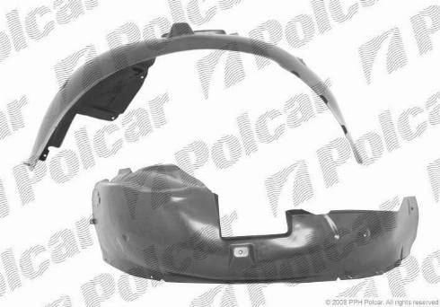 Polcar 5518FL-1 - Apdare, Riteņa niša