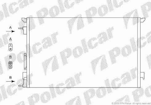 Polcar 5518K8C1 - Kondensators, Gaisa kond