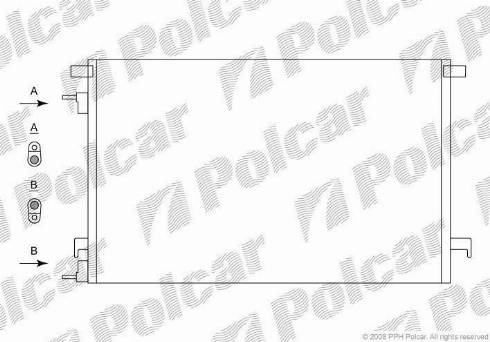 Polcar 5518K8C2 - Kondensators, Gaisa kond