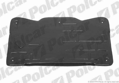 Polcar 504034-5 - Motora telpas izolācija