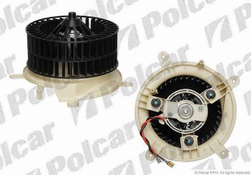 Polcar 5015NU-2 - Elektromotors, Salona ventilācija