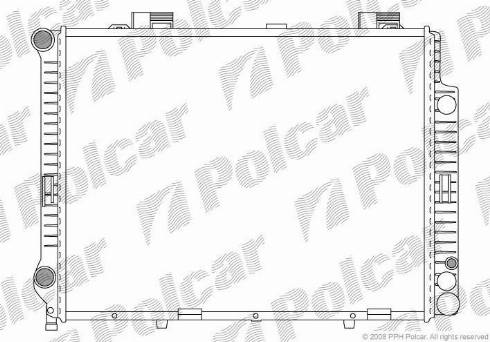 Polcar 502108-2 - Radiators, Motora dzesēšanas