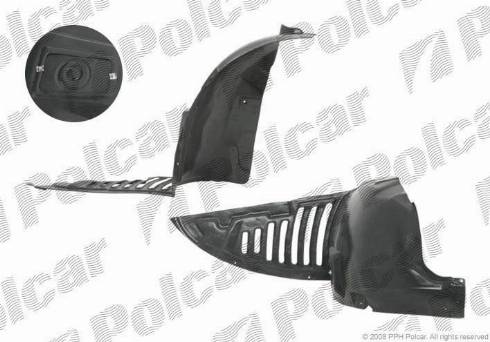 Polcar 5748FP-1 - Apdare, Riteņa niša