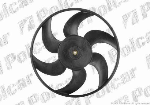Polcar 570623F1 - Ventilators, Motora dzesēšanas
