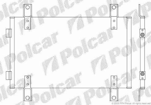 Polcar 5702K8C2 - Kondensators, Gaisa kond