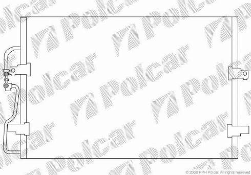 Polcar 5786K8C1 - Kondensators, Gaisa kond