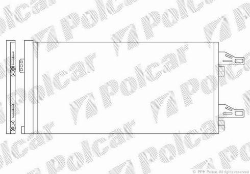 Polcar 5770K8C1 - Kondensators, Gaisa kond