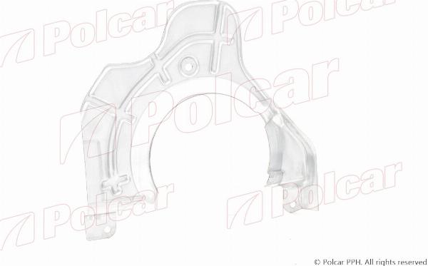 Polcar 5770OT-2 - Dubļu sargs, Bremžu