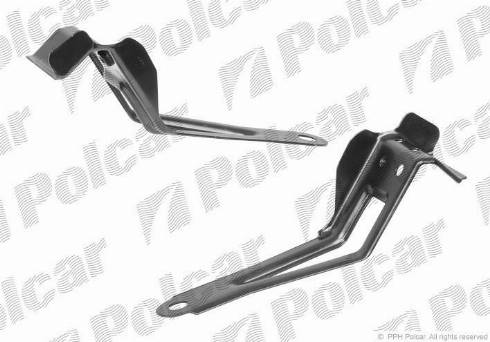 Polcar 69130131X - Bukse, Spārna kronšteins
