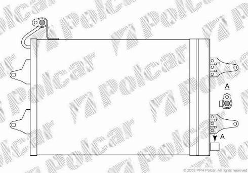 Polcar 6913K8C1 - Kondensators, Gaisa kond