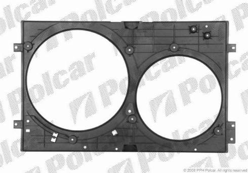 Polcar 692023-Q - Ventilators, Motora dzesēšanas